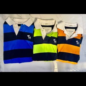 Abercrombie & Fitch Polo Shirt Bundle Large